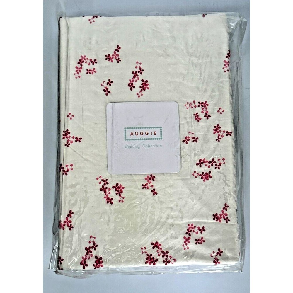 AUGGIE Bedding Collection - Baby Swaddling Blanket - Pink Floral 34" x 4…